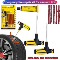 Car tire repair kit, motorcycle tire puncture emergency repair kit, bicycle tire strip mixing rubber repair kit accessories