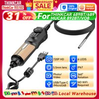 THINKCAR TES102 USB Video Inspection Scope Camera with LED Light Waterproof Endoscope Car Diagnostic Tool For MUCAR 892BT 689BT