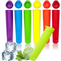 Ice Cream Molds Silicone Ice Lolly Mold Reusable Ice Lolly Pop with Lid Popsicle Maker Molds For DIY Kids Children Frozen