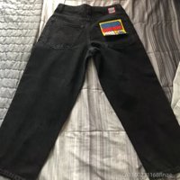 American Retro Washed Worn-out Jeans, High Street Casual Japanese Women's Pants, Loose Straight Leg Slim Fit Hip-hop Pants