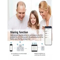 16A WiFi Smart Switch Module 2-way Control Mini Switch Breaker Smart Life Work With Alexa Google Alice