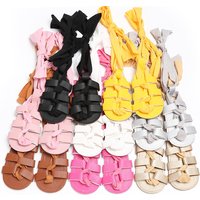 Cute Baby Girls Top Strap Sandals Newborn Soft Rubber Sole