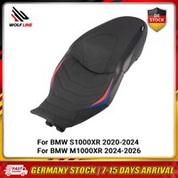WOLFLINE 2-Up-Sitzkissen für den Beifahrer für BMW S1000XR 2020-2024 & M1000XR 2024-2026, einteiliger, integrierter Sattel, tolles Upgrade, bequem für lange Fahrten, einfache Installation für