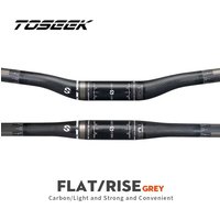 TOSEEK Bicycle Handlebar MTB Bike Handle Bar Carbon Fibre Handlebars 31.8mm Width 580/600/620/640/660/700/720/740/760mm