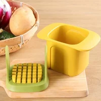 Multifunctional Vegetable Chopper Hand Pressure Onion Diced French Fries Cutter Kitchen Gadget Cucumber Slicer Kitchen Tools
