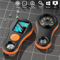 2.0'' IPS Digital Magnifier HD 1080P 500X Portable Microscope Handheld Mignifying Glass for Electronics Repair Check Jewelry