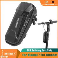 For Ninebot E2 Pro F2 F3 Pro Wild Man Waterproof Hard Shell Bags Handlebar Storage Bag For Xiaomi M365 Mi3 Mi4 Electric Scooter