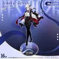 Game Yuanshen Character Stand 2026 FES Columbina Wanderer Skirk Cute Cartoon Anime Acrylic Game Desk Ornament Friend Gift Toys