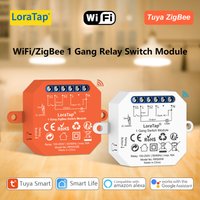 Tuya ZigBee/Wi-Fi Wireless Swith Relay Module 2 Way Control 16A Voice Control by Google Alexa