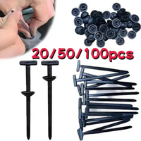 Cable Tie Buckle Fixed Through The Core Nail Cable Tie Buckle Mudguard Fender Inner lining Trunk Buckle 260518