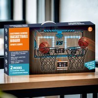 Children's Acrylic Basketball Hoop Toy Youth Home Use Illuminated Backboard Sports Toy Indoor and Outdoor Basketball Hoop