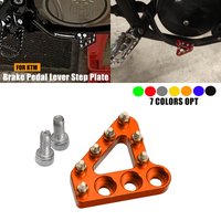 Motorcycle Brake Pedal Lever Step Plate For KTM 690 Enduro SMC Supermoto 950 990 1050 1090 1190 1290 Adventure SMR SMT Super ADV