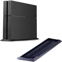 Dock Mount Supporter Cooling Base Holder Cradle for Playstation 4 Console Black Vertical Stand for PS4