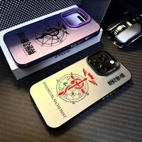 HOT F-Fullmetal Alchemist Logo Phone Case for Samsung Galaxy S26 S25 S24 S23 S22 S21 S20 Note20 FE Ultra Edge Plus 4G 5G Anti