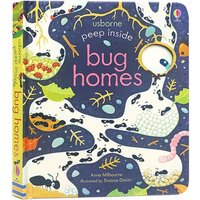 Peep Inside Bug Homes English Educational 3D Flap Picture Books Children Insect Popular Science Books