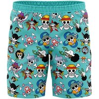 One Piece Series Anime Enthusiasts Adults and Children Summer Fashion Casual Sports Shorts Swimming Trunks and Sleeping Shorts