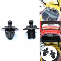 2/4pcs For Ford Fiesta Mk5 Fusion Rear Parcel Shelf Clip For String Hanger Plastic Fixing