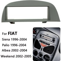 1 Din Car Radio Fascia For FIAT Siena/Palio 1996-2004/Albea/Weekend Stereo Dashboard Holder Trim Installation Frame Kit Bezel