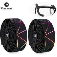 AliExpress West Biking WEST BIKING Bicycle Handlebar Tape EVA Anti-slip Shock Absorption MTB Road Bike Handle Bar Strap With Plugs Cycling Accessories