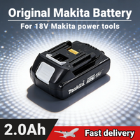 Original Makita 18v 2Ah Li-Ion Battery BL1820B for Makita 18V Series Power Tools Replace the battery