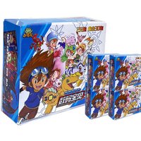 New Digimon Adventure Anime Flash 3D Card Metal Garurumon Play Against Board Cartoon Character Battle Game Collection Card Gifts