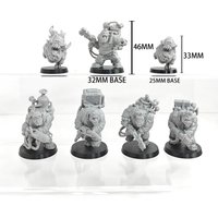 Garage Kits Table Top Miniatures Orc Busters (big set) resin kits figure unpainted miniatures KT642