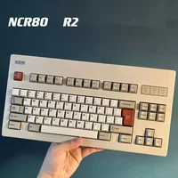 VIAL support NCR80 keyboard kit case pcb fr4 plate g80-3007/3077 layouts ( no switch, no keycap, no cable )
