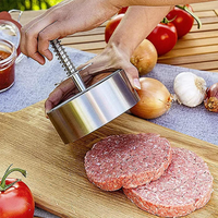Burger Meat Press Meat Patty Maker 304 Stainless Steel Non Stick Burger Press For Making Meat Patties And Thin Burgers