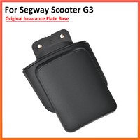 Original Insurance Plate Base for Ninebot MAX G3 Electric Scooter Rear Fender License Reflective Shell Plastic Accessories