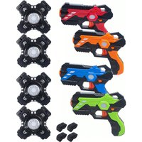 Children's infrared laser gun multiplayer shooting game combination set, the best gift for teenagers birthdays and holidays