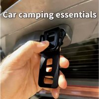 1PCS Car Trunk Door Lock, Rear Window Vent Limiter, Safe Ventilation Accessory Fits Various Multi-Style Vehicle Auto Models