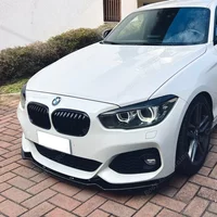 For BMW 1 Series F20 F21 M Sport LCI Front Bumper Lip Splitter Spoiler 120i 118i M135i M140i 2015-2019 Diffuser Custom Body Kit image 4