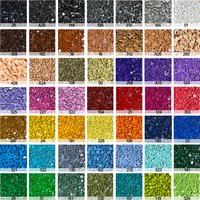 Slope 1x1 Round 49Colors 54200 Pixel Art Remix Building Block Toy Mosaic Drawing for Artist Professional Player 100pcs/LOT