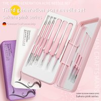 Facial Acne & Blackhead Remover Beauty Set Pimple Extractor Kit