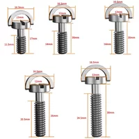 30mm 26mm Long Shank 1/4 Camera Screw Adapter Foldable D Ring For Tripod Monopod Baseplate Rig Camera Accessories