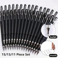 11/13/15pcs Black Pen, for Use by Students Or in The Office, Business Signature Pen, Office Student Exam Pen