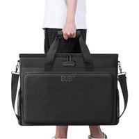 Portable Monitor Carrying Case for 25 32 Inch Screen - Shockproof Padded Bag with Handle, Curved/Flat Display Storage