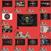 Avenged Sevenfold Inspired Rock Music Flag 3x5 FT 90x150cm Polyester Decorative Banner Tapestry For Music Fans Bedroom Wall Deco