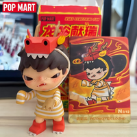 Original POP MART Dragon Presents The Treasure Series Blind Box Guess Bag Mystery Box Toys Doll Cute Anime Figure Ornaments Gift