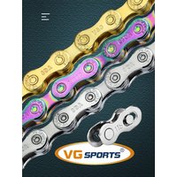 AliExpress 1pc VG Sports 12 Speed MTB Mountain Road Bike Chain 12s Bicycle Chain 126Links With Master Links Bicycle Parts Bike Accessories