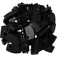 10PCS Plastic End Caps Side and Center Bed Slats Holders Connector Securing Accessories For Wooden Single Double King Size Beds