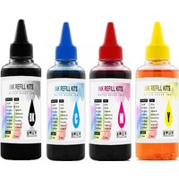 100ML Universal Printer Ink Refill CISS kit Compatible For HP Canon Epson Brother Inkjet Tank Cartridges 604 603 304 305 545XL