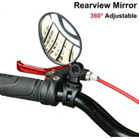 AliExpress NONE Bicycle Rearview Mirror 360°Rotatable Wide Angle 1pcs Handlebar Back Mirror Child Adult Safe For Bicycle Cycling Scooter Small S