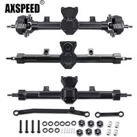 AXSPEED Front / Middle / Rear Alu Alloy Portal Axle for Axial SCX24 Deadbolt Wrangler C10 Gladiator Bronco 1/24 RC Car 6x6 Parts