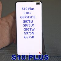 Ori S10Plus Defect AMOLED LCD for Samsung Galaxy S10 PLUS G975 G975F Display Digitaltizer Touch Screen Assembly Replacement Lcd