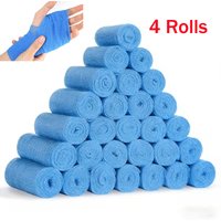 4 Rolls Gauze Bandage for Finger Joint And Athletic Care, Essential for Home And Outdoor Adventures