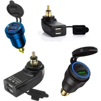F800R QC3.0 Dual USB Charger Power Adapter Hella DIN Socket For BMW F750GS R1250GSA G650XGS F900R R1200RT R1200GS ADV S1000XR