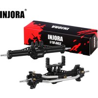 INJORA +4mm Aluminum Axles with Lay Down Servo Mount & Links for 1/18 TRX4M