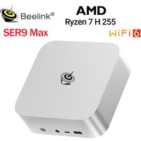 Beelink SER9/SER9 Pro/Max AMD Ryzen 7 H255 32GB LPDDR5X RAM 1TB NVMe SSD Type C Wifi6 BT5.2 Gaming PC SER9 HX370 SER8 8745HS