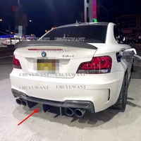 For BMW E82 1 Series 1M Coupe E82 120d 135i 2007-2013 Car Rear Bumper Lip Spoiler Diffuser